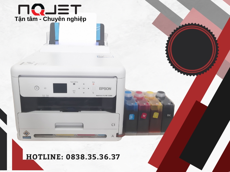 Lợi ích của hệ thống mực in liên tục gắn trong của Epson WF-C5390DW Lợi ích của hệ thống mực in liên tục gắn trong của Epson WF-C5390DW