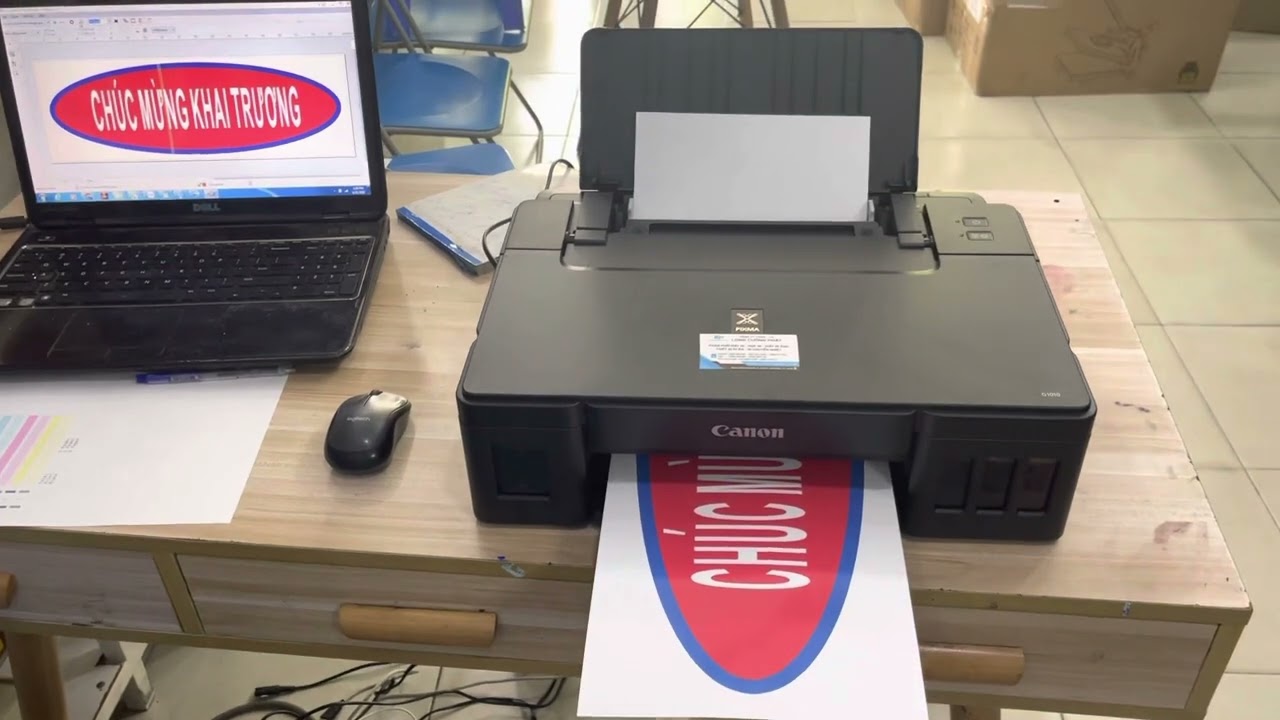 Máy in màu cho shop hoa khổ A4 dòng canon G1010 Máy in màu cho shop hoa khổ A4 dòng canon G1010