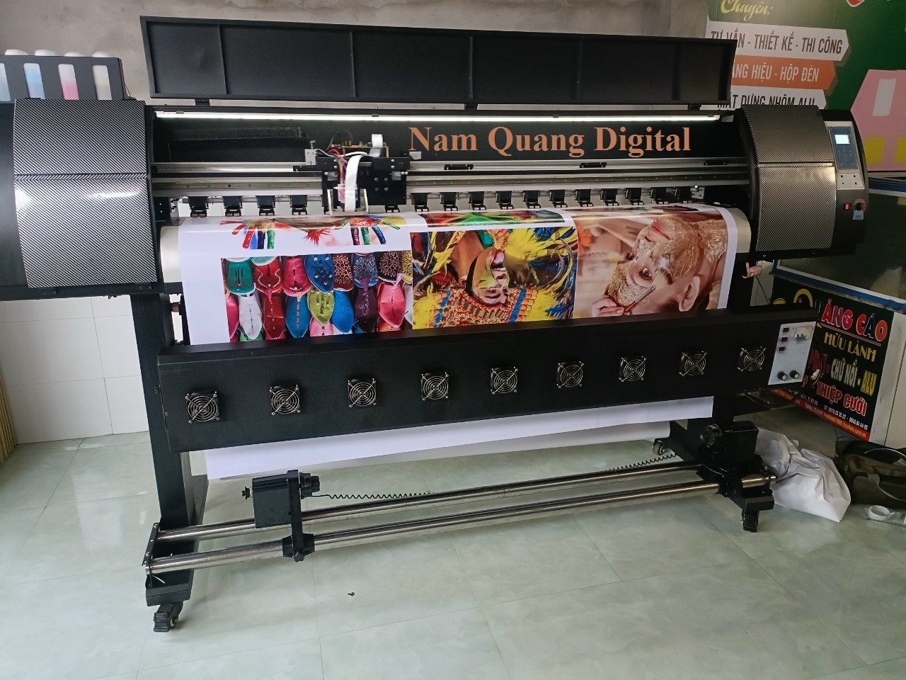 Máy in bạt decal khổ lớn 1m6 -1m8 tại Tiền Giang  Máy in bạt decal khổ lớn 1m6 -1m8 tại Tiền Giang