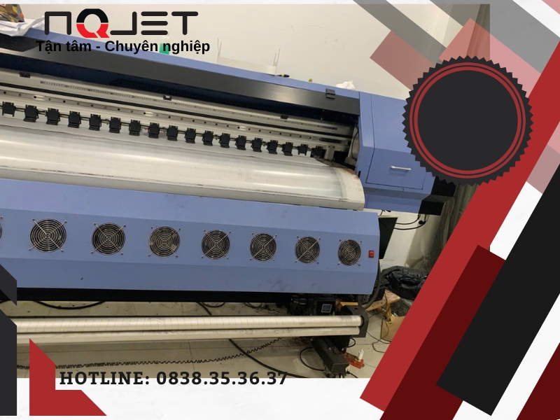 Máy in chuyển nhiệt Allwin 4 đầu i3200A1 cũ Máy in chuyển nhiệt Allwin 4 đầu i3200A1 cũ