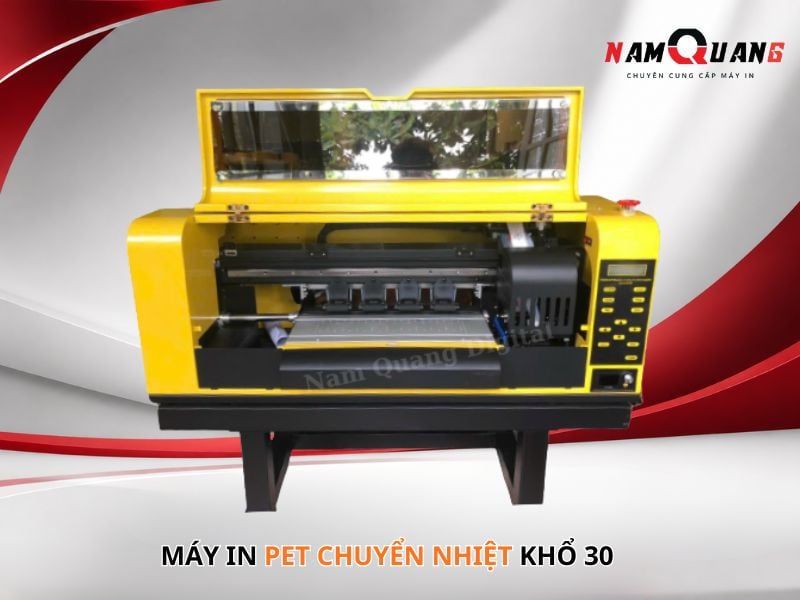 Máy in pet chuyển nhiệt khổ 30 lắp 2 đầu phun XP600 Máy in pet chuyển nhiệt khổ 30 lắp 2 đầu phun XP600