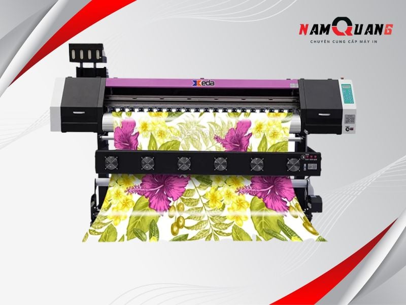 Máy in chuyển nhiệt khổ 1m8 cho người mới khởi nghiệp