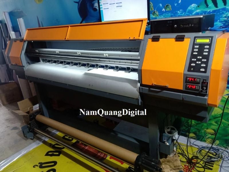 Máy in decal đầu TX800 cũ giá rẻ, đầu phun thay mới