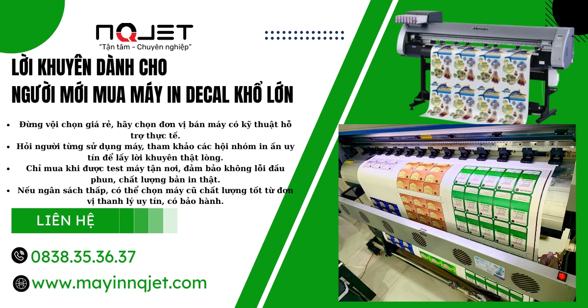 Ưu Điểm Của Máy In Decal Khổ Lớn Ưu Điểm Của Máy In Decal Khổ Lớn