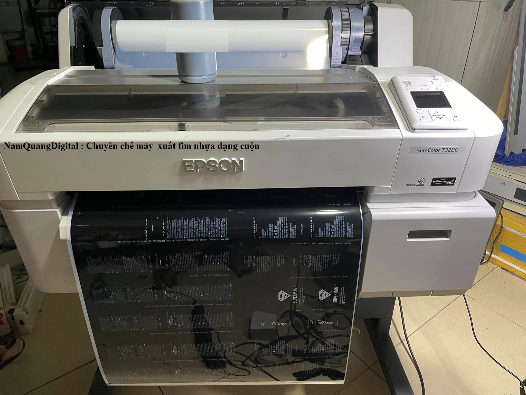 máy in Epson khổ lớn in ra fiml nhựa Tạo khuôn bế – dùng trong máy cắt khuôn để tạo hình sản phẩm. máy in Epson khổ lớn in ra fiml nhựa Tạo khuôn bế – dùng trong máy cắt khuôn để tạo hình sản phẩm.