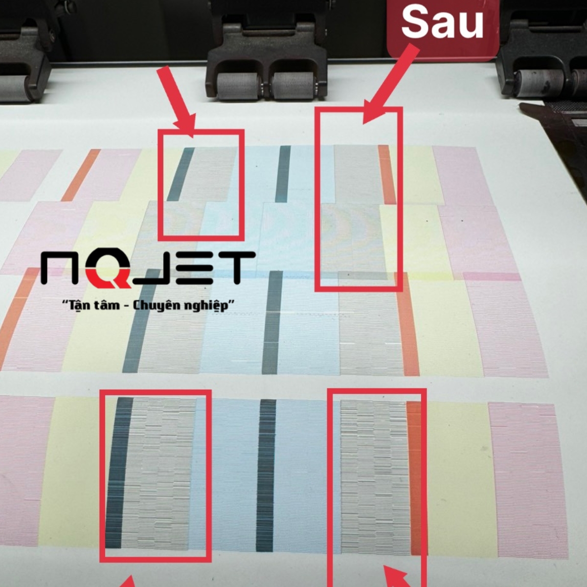 Máy in i3200 bị lệch màu - Nguyên nhân & cách chỉnh đúng chuẩn kỹ thuật Máy in i3200 bị lệch màu - Nguyên nhân & cách chỉnh đúng chuẩn kỹ thuật