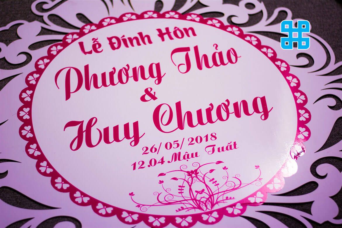 Máy in pp - decal khổ lớn nào in sự kiện tiệc cưới Máy in pp - decal khổ lớn nào in sự kiện tiệc cưới