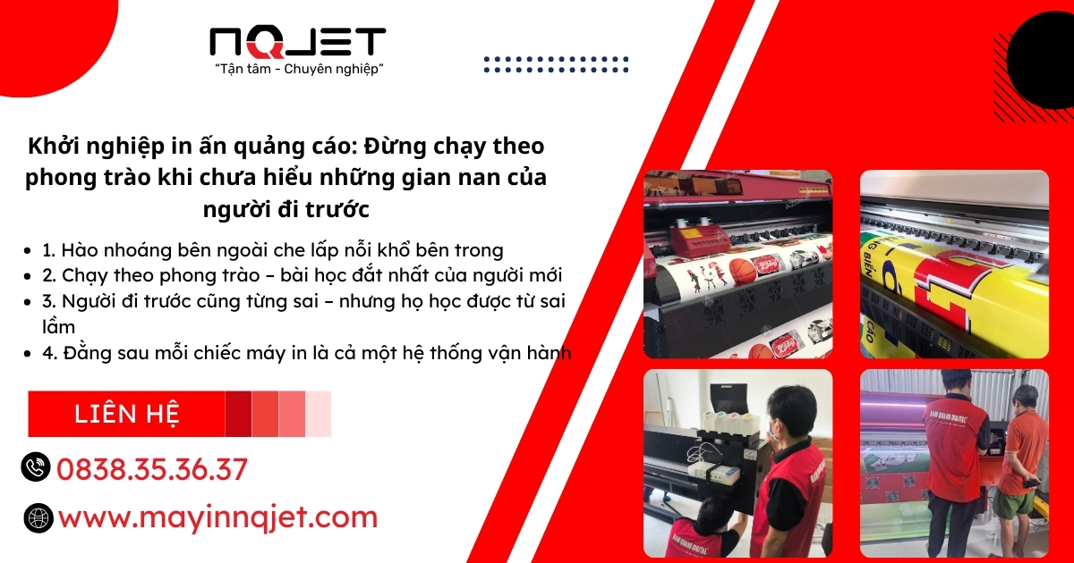 Hào quang mà bạn thấy - là kết quả của hàng ngàn giờ thất bại nganh in ấn quảng cáo mà anh chị đi trước từng trải qua Hào quang mà bạn thấy - là kết quả của hàng ngàn giờ thất bại nganh in ấn quảng cáo mà anh chị đi trước từng trải qua