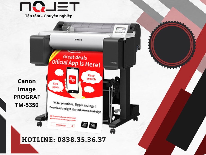 Máy in màu khổ lớn Canon TM-5350 Máy in màu khổ lớn Canon TM-5350