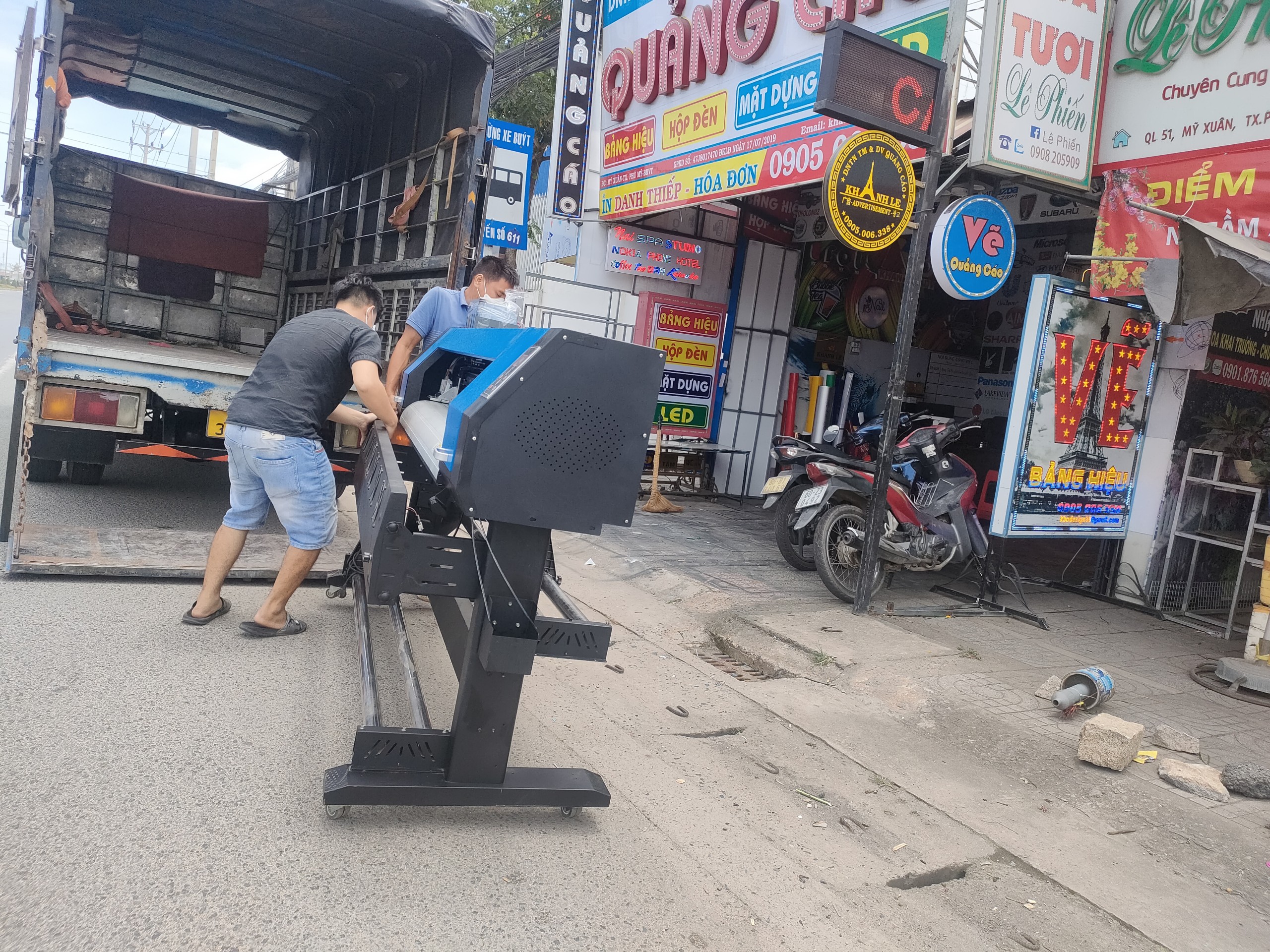 máy in quảng cáo cũ khổ 1m6 máy in quảng cáo cũ khổ 1m6