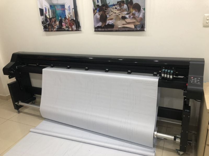 Máy in sơ đồ ngành may cũ giá tốt, lắp đặt tận nơi