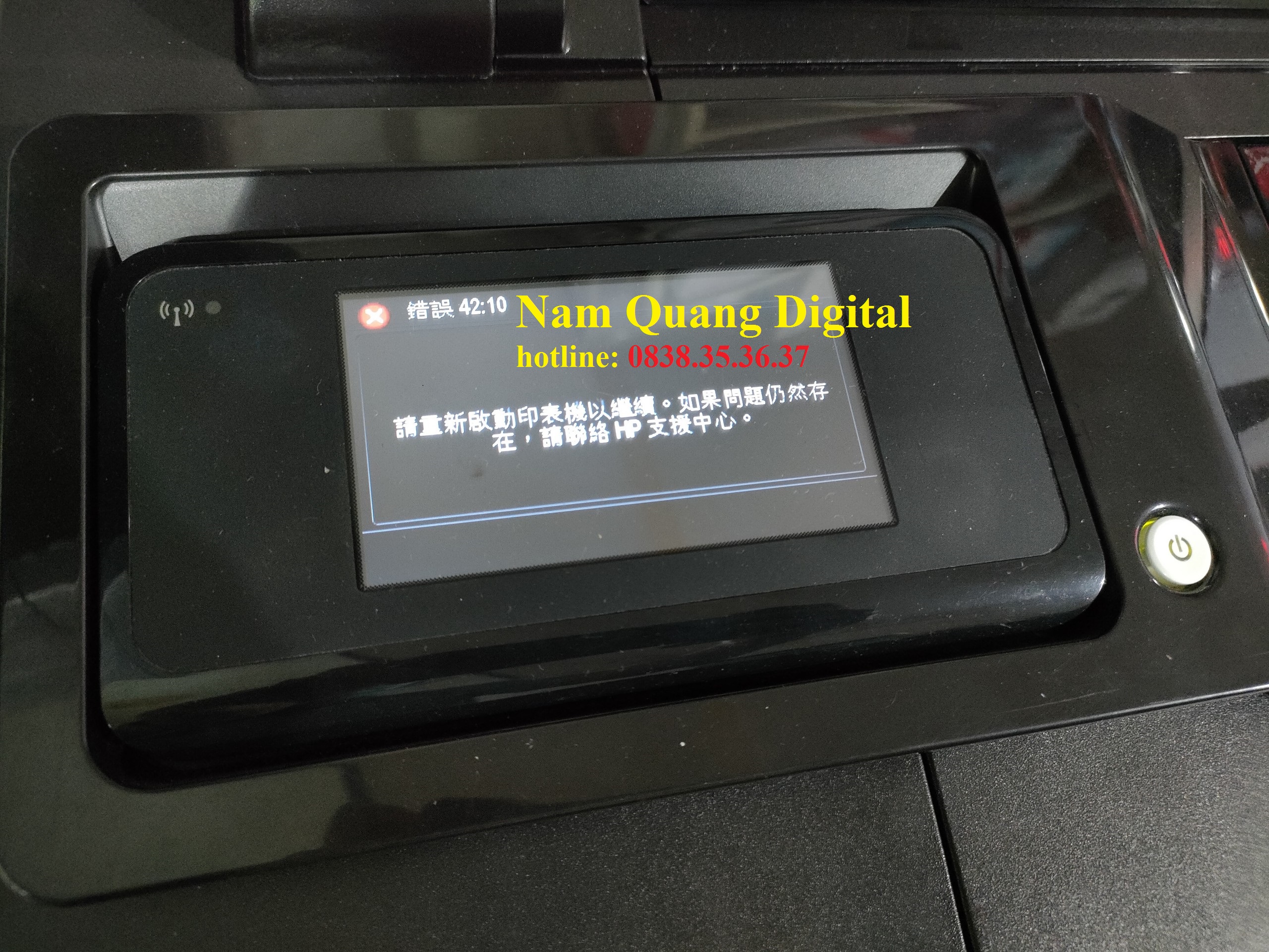 máy in T520 thường xuyên báo lỗi 42:10 máy in T520 thường xuyên báo lỗi 42:10