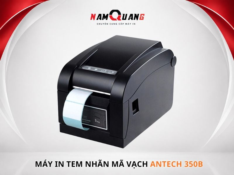 Máy in tem nhãn mã vạch Antech 350B