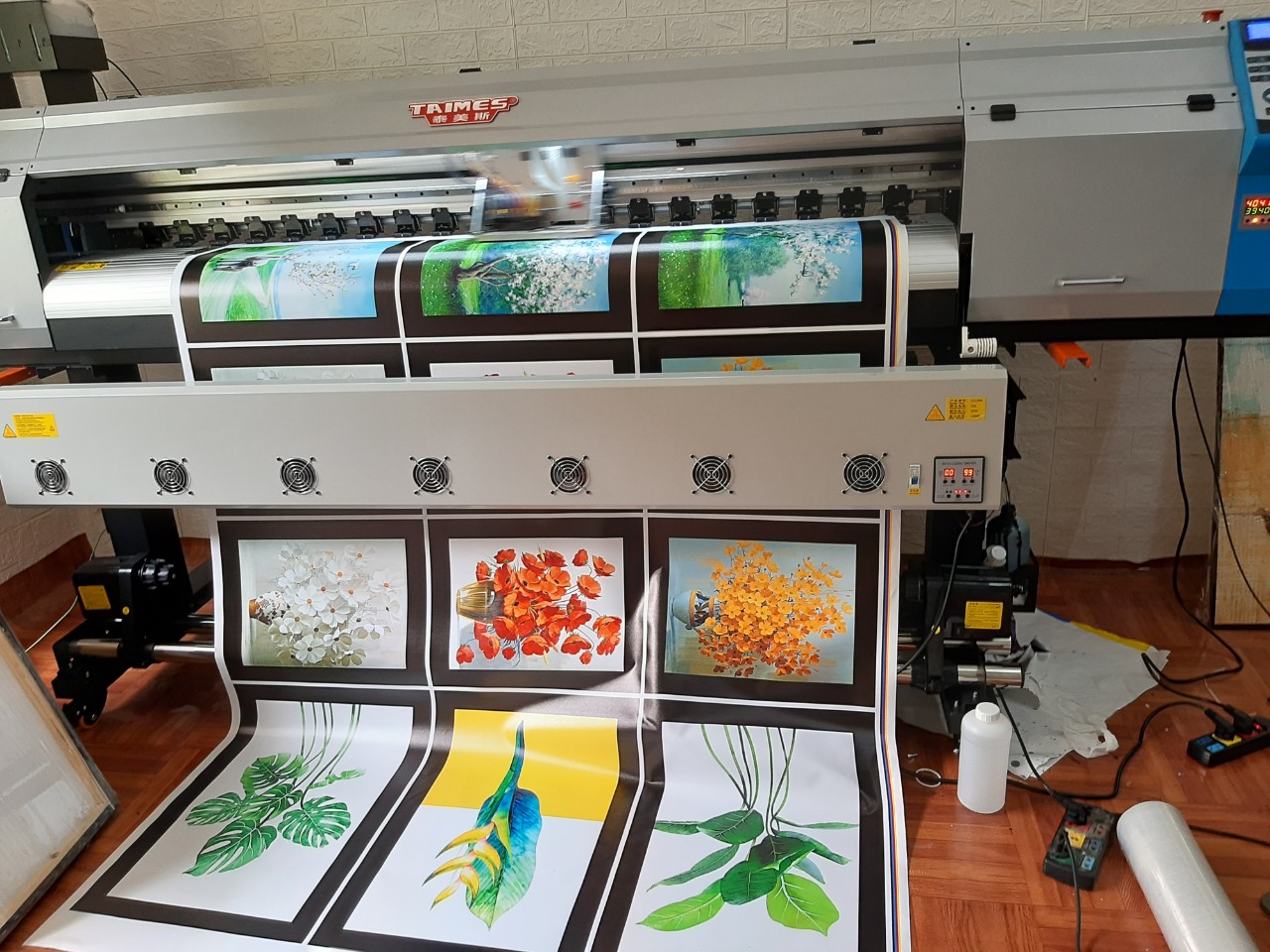 máy in tranh canvas khổ nhỏ 1m6 máy in tranh canvas khổ nhỏ 1m6