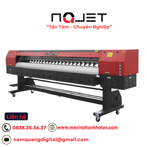 Máy in Uv cuộn khổ 2m5 - i3200 Máy in Uv cuộn khổ 2m5 - i3200