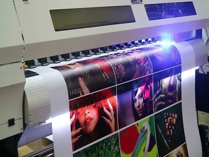 Máy in UV LED khổ lớn sẵn máy, giao nhanh, lắp đặt tận nơi