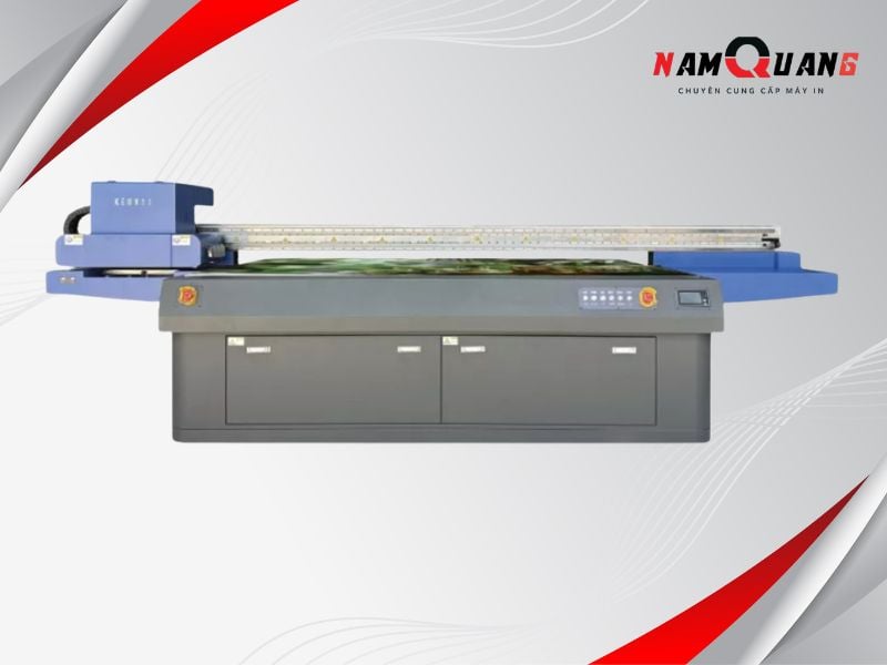 Máy in UV phẳng 2513 có thể in trên những vật liệu nào?