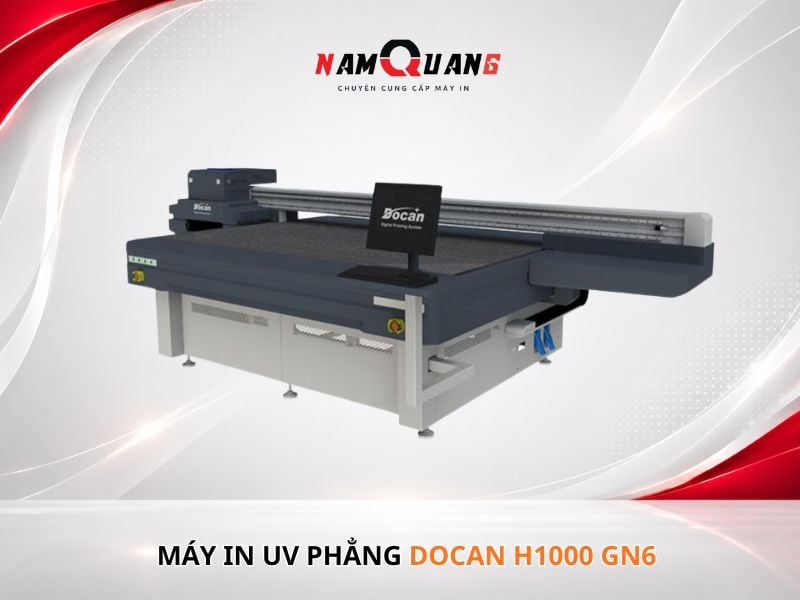 máy in uv phẳng docan H1000 GN6