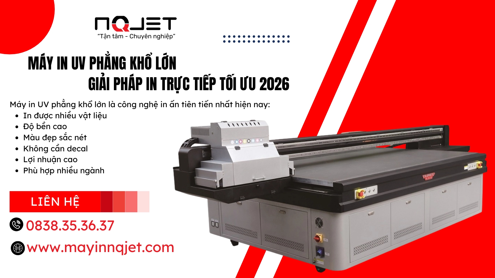 Máy In UV Phẳng Khổ Lớn Giải Pháp In Trực Tiếp Tối Ưu 2026 Máy In UV Phẳng Khổ Lớn Giải Pháp In Trực Tiếp Tối Ưu 2026