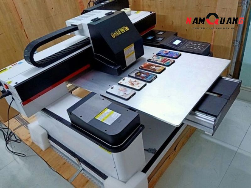 máy in uv phẳng mini in ốp lưng điện thoại