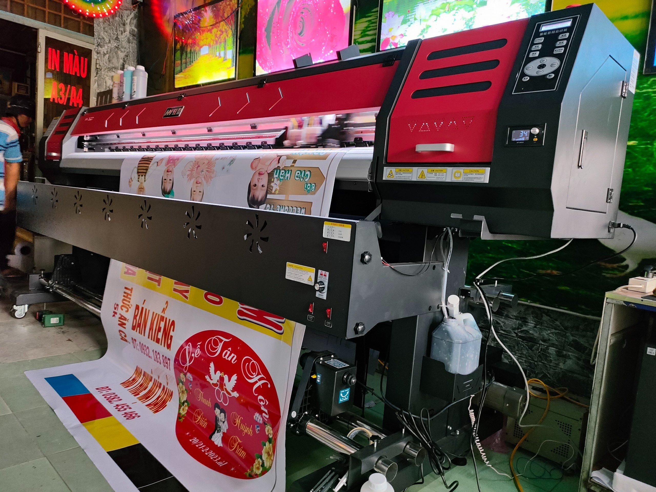 máy in decal xp600 in hay lỗi màu, nên chủ tiệm chuyển i3200 in đẹp máy in decal xp600 in hay lỗi màu, nên chủ tiệm chuyển i3200 in đẹp