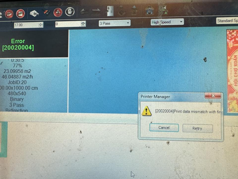 Lỗi 20020004 máy in bạt là gì? Lỗi 20020004 máy in bạt là gì?