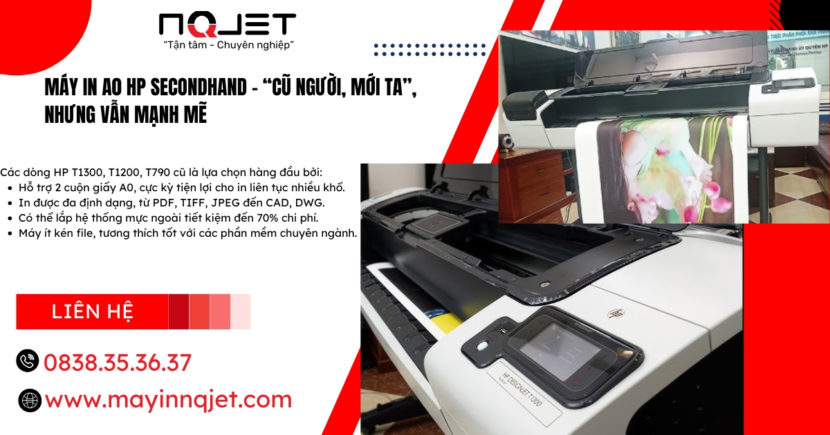 Vì Sao Máy In A0 Secondhand Được Ưa Chuộng Hơn Máy Mới Vì Sao Máy In A0 Secondhand Được Ưa Chuộng Hơn Máy Mới