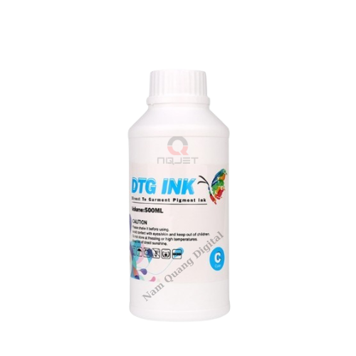 Mực DTG màu Xanh ( CYAN) 500ml Mực DTG màu Xanh ( CYAN) 500ml