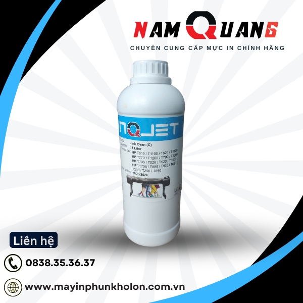 Mực In A0 HP NQJET thương hiệu Việt Mực In A0 HP NQJET thương hiệu Việt
