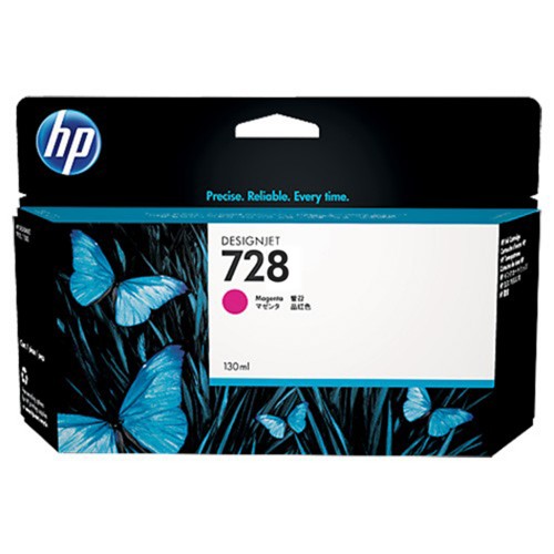 Mực in HP 728 130-ml Magenta DesignJet Ink Cartridge (F9J66A) Mực in HP 728 130-ml Magenta DesignJet Ink Cartridge (F9J66A)