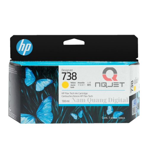 Mực in HP T950 - 738 130-ml Yellow DesignJet Ink Cartridge (498N7A) Mực in HP T950 - 738 130-ml Yellow DesignJet Ink Cartridge (498N7A)