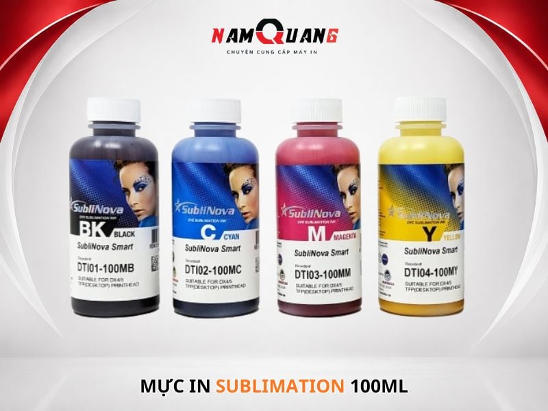 Mực in Sublimation 100ml cho máy in chuyển nhiệt