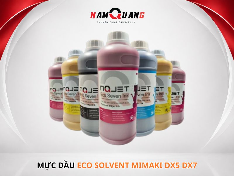 Mực dầu Eco Solvent Mimaki dx5 dx7