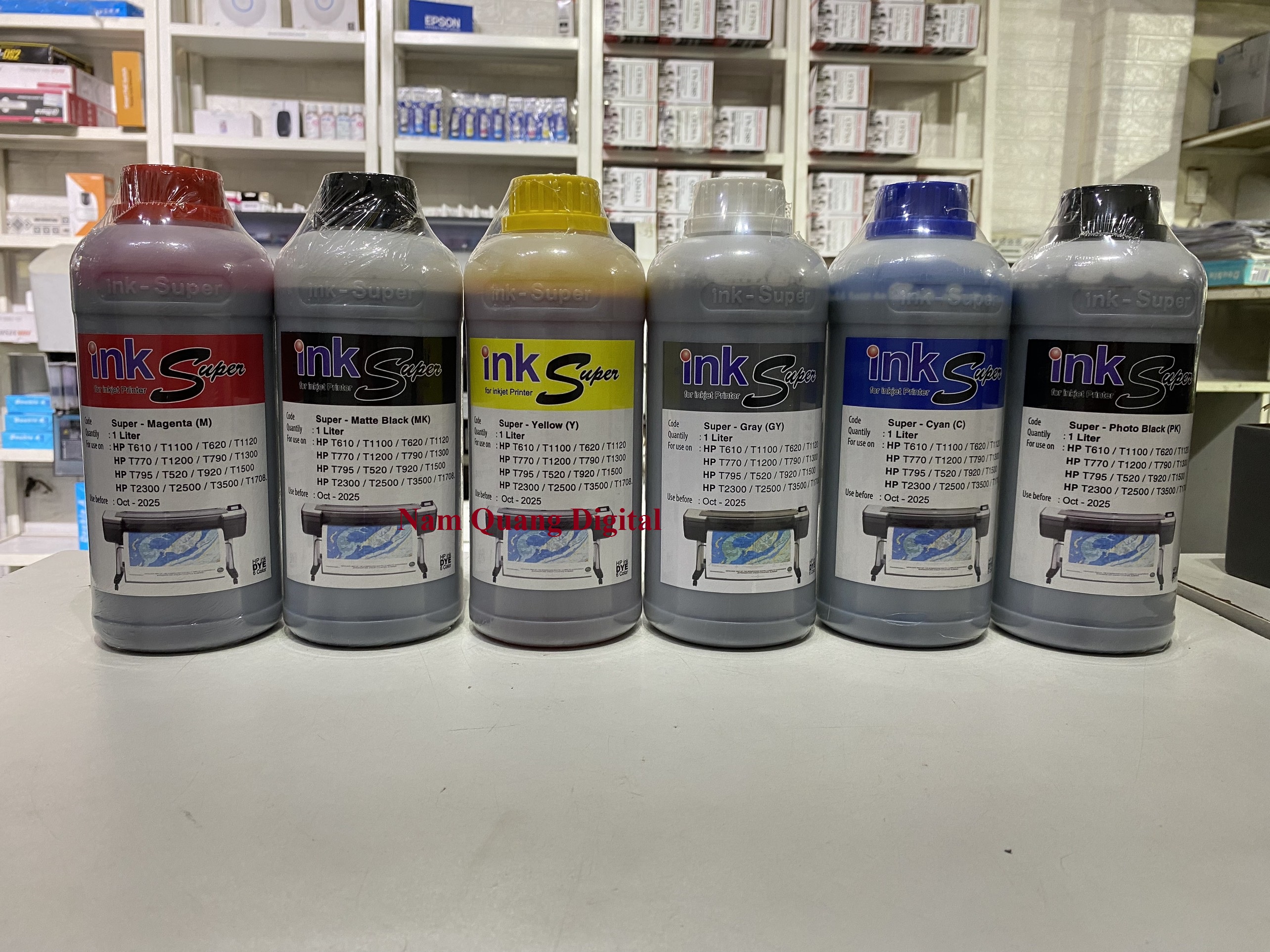 Mưc ink super khổ A0 HP DesignJet Màu xám (Gray) Mưc ink super khổ A0 HP DesignJet Màu xám (Gray)