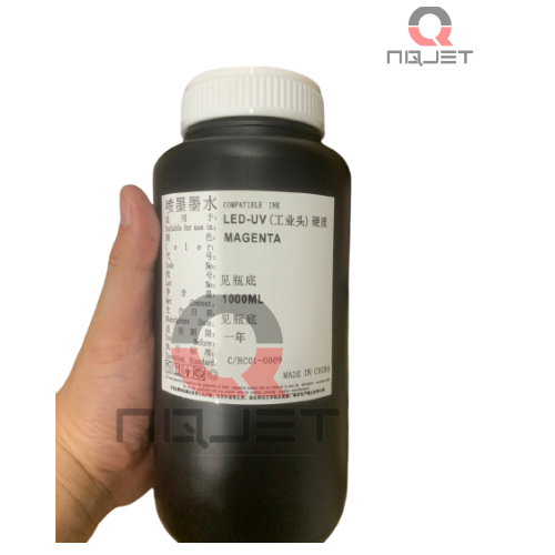 Mực in UV Led Trung tính dùng cho đầu phun Epson i3200 Mực in UV Led Trung tính dùng cho đầu phun Epson i3200