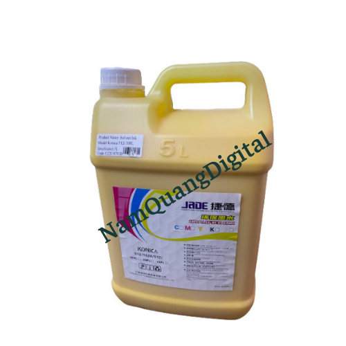 Mực in bạt quảng cáo đầu Konica - 30pl màu vàng Mực in bạt quảng cáo đầu Konica - 30pl màu vàng