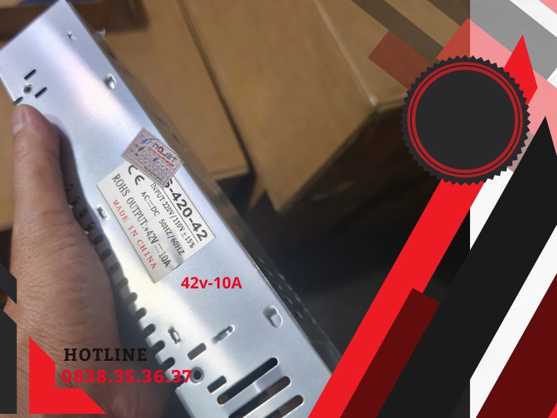 Nguồn 42v -10A sử dụng máy in 1m6 /1m8 hiệu Trung Quốc loại tốt Nguồn 42v -10A sử dụng máy in 1m6 /1m8 hiệu Trung Quốc loại tốt