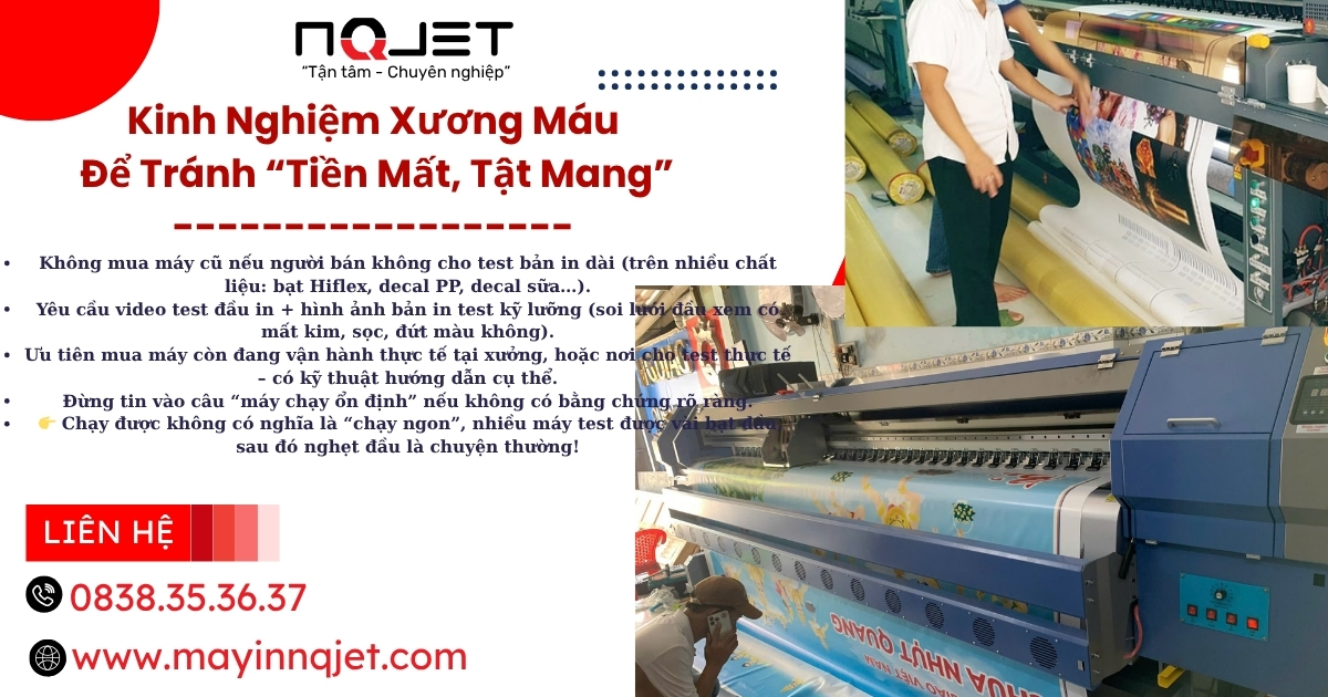 Nguyên Nhân Khiến Đầu In Khổ Lớn Bị Lỗi (Dù Nhìn Máy Vẫn Chạy Ổn) Nguyên Nhân Khiến Đầu In Khổ Lớn Bị Lỗi (Dù Nhìn Máy Vẫn Chạy Ổn)