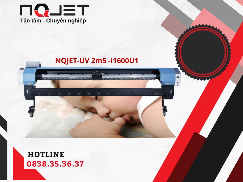 Máy In UV Cuộn Khổ 2m5 - i1600U1 Máy In UV Cuộn Khổ 2m5 - i1600U1