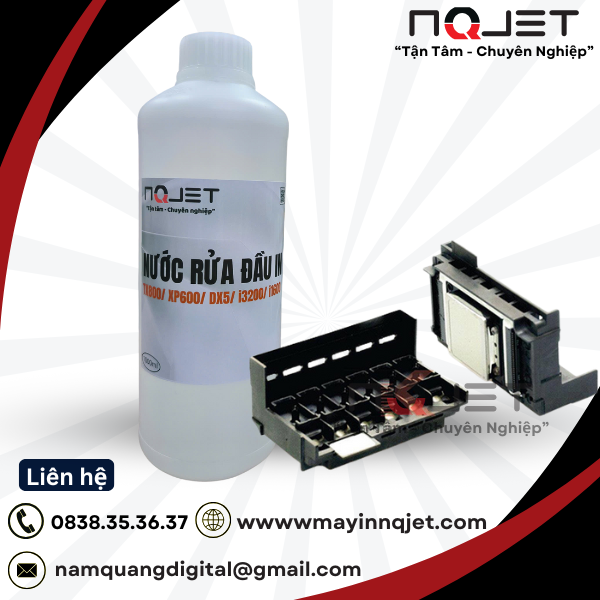 Nước ngâm NQJET sử dụng đầu in xp600 Nước ngâm NQJET sử dụng đầu in xp600