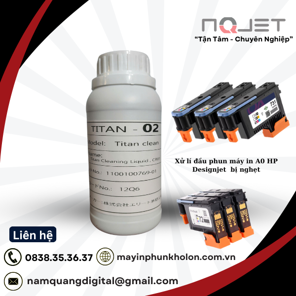 nước rửa đầu phun HP Designjet 731 nước rửa đầu phun HP Designjet 731