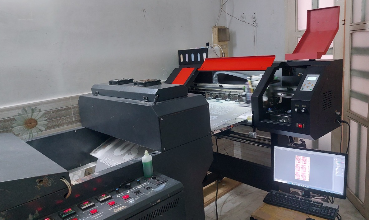 Máy in PET DTF khổ 60cm Máy in PET DTF khổ 60cm