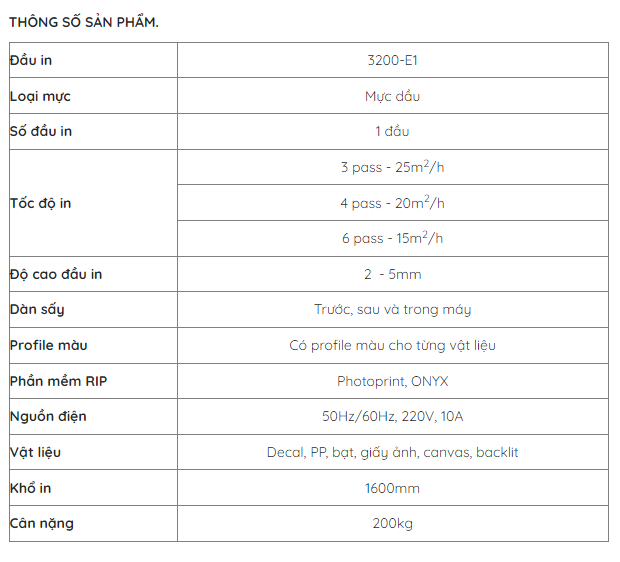 Máy In Decal Stormjet khổ 1m6 Máy In Decal Stormjet khổ 1m6