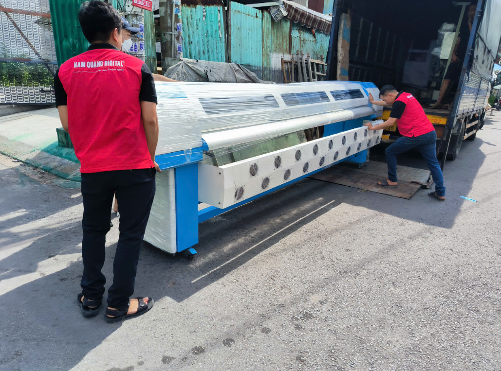 Máy in khổ 3m2 in Backdrop hiflex và Background Máy in khổ 3m2 in Backdrop hiflex và Background