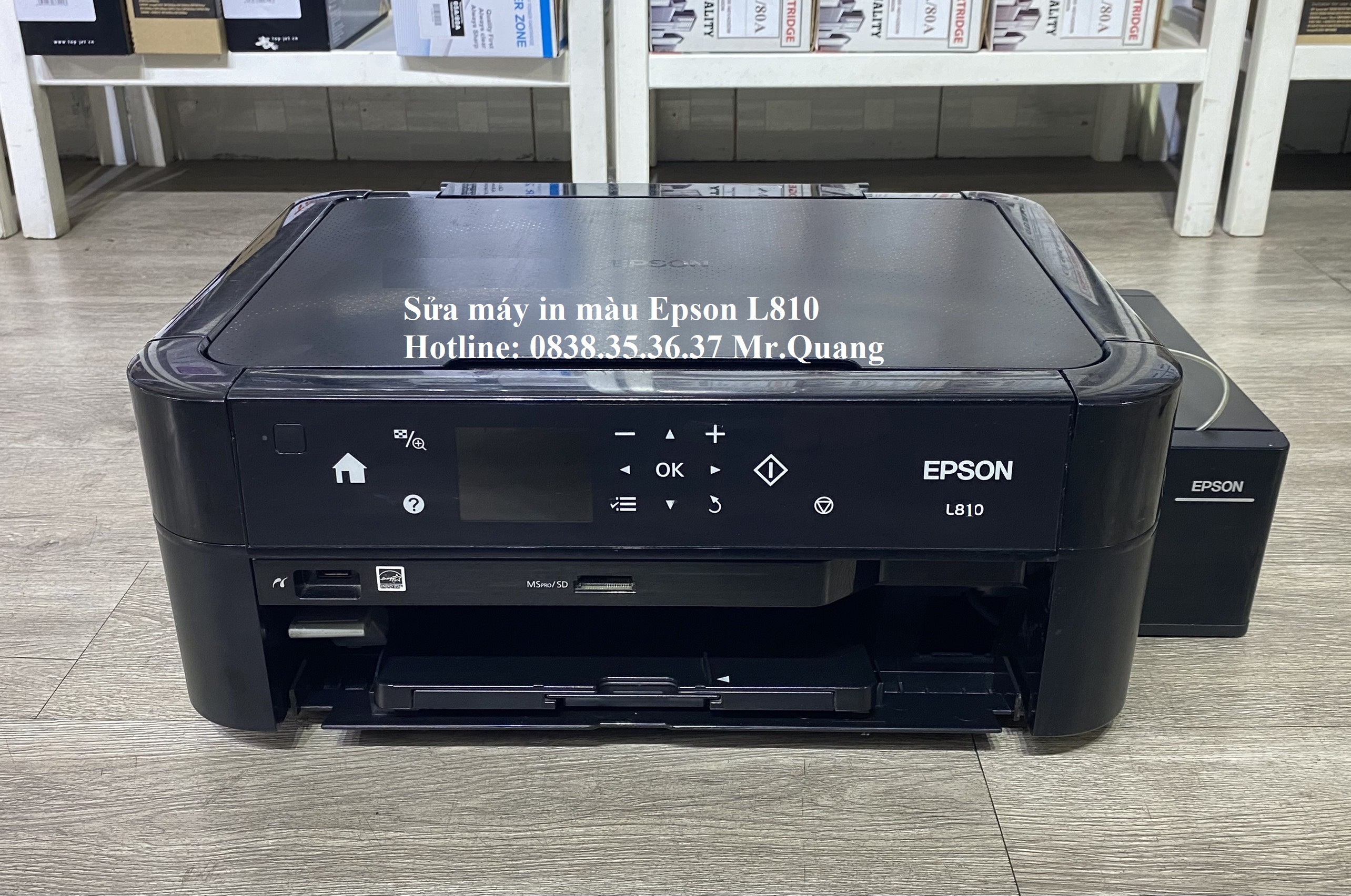 Sửa máy in Epson L810/l805/L850 uy tín - bảo hành 3 tháng Sửa máy in Epson L810/l805/L850 uy tín - bảo hành 3 tháng