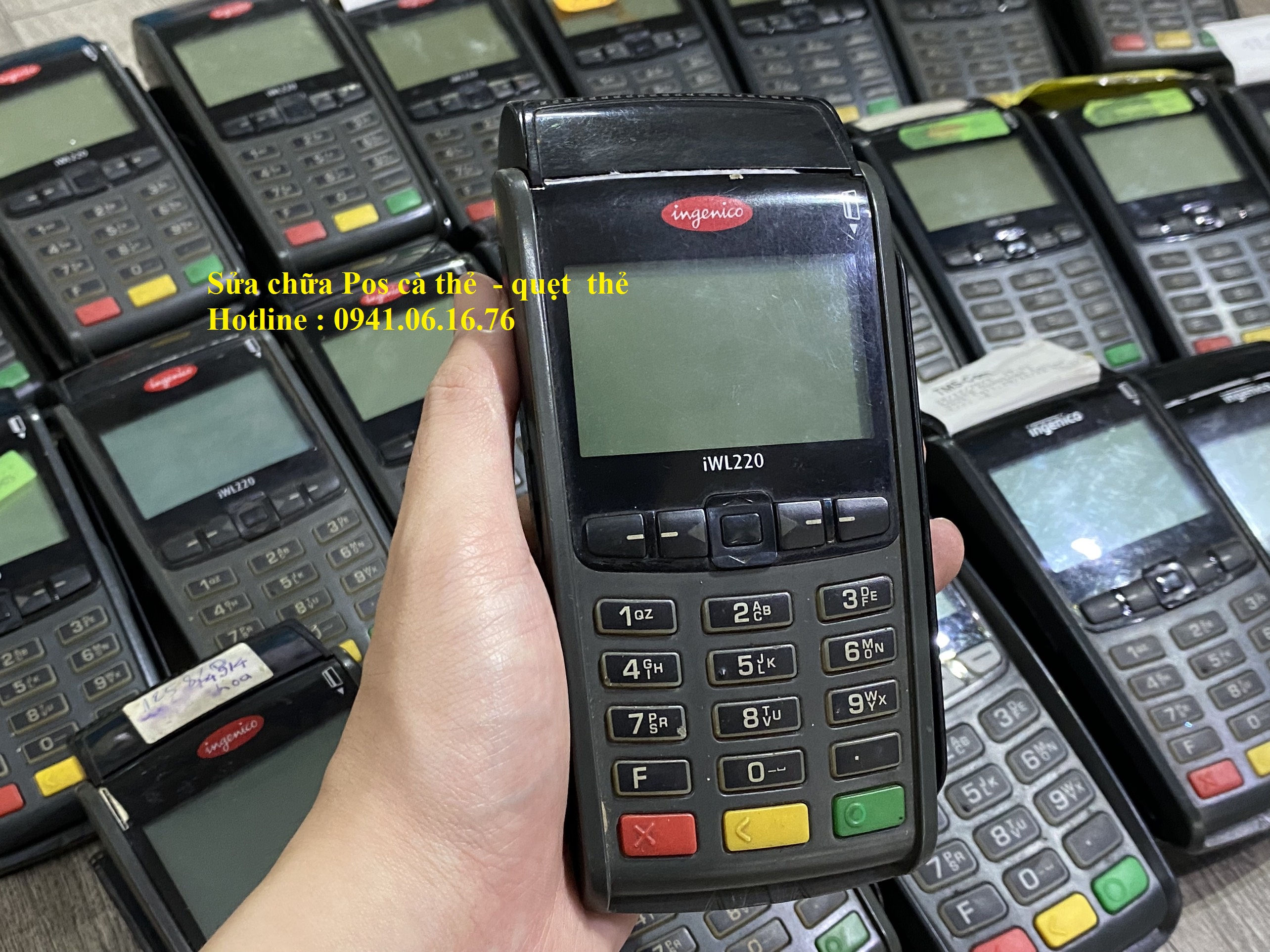 Sửa chữa Pos cà thẻ - quẹt thẻ Hotline : 0941.06.16.76 Sửa chữa Pos cà thẻ - quẹt thẻ Hotline : 0941.06.16.76