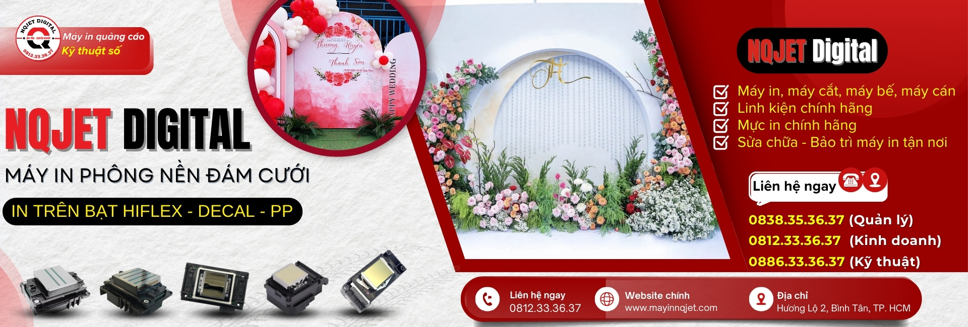 Tâm sự nghề decor tiệc cưới cuối năm phụ thuộc vào in ấn bên thứ 3 Tâm sự nghề decor tiệc cưới cuối năm phụ thuộc vào in ấn bên thứ 3