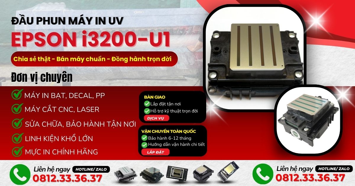 Dịch Vụ Thay Đầu In i3200 UV Phẳng - UV Cuộn Tận Nơi Giá Tốt Nhất Hiện Nay Dịch Vụ Thay Đầu In i3200 UV Phẳng - UV Cuộn Tận Nơi Giá Tốt Nhất Hiện Nay