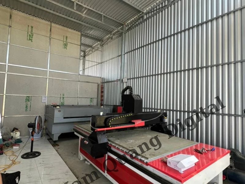 Quy trình thu mua máy cắt laser CNC cũ tại Nam Quang Digital