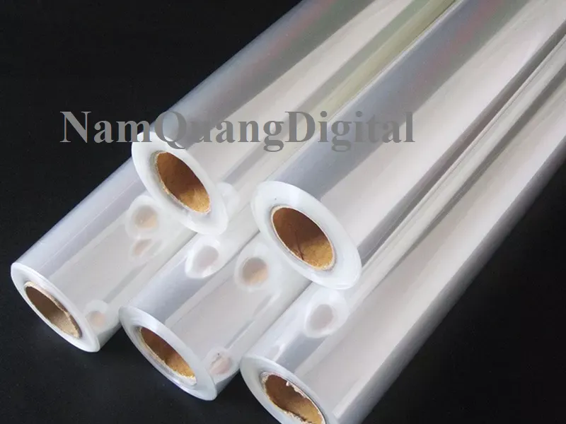 Fiml (Phim) nhựa in lưới dạng cuộn PET Film - Khổ 0.60 x 30m